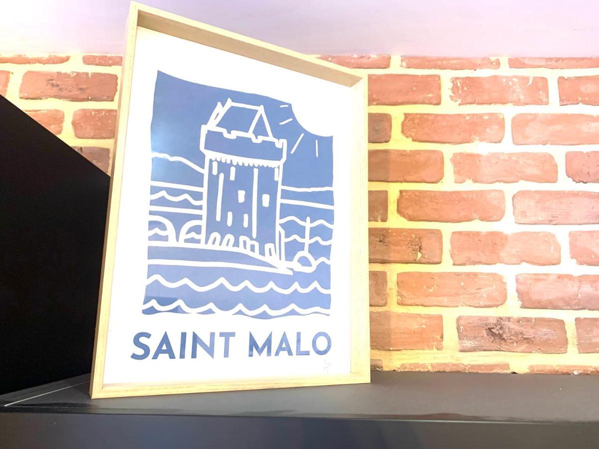L'Atelier - Rdc - Plage 50M - Remparts 500M Saint-Malo Buitenkant foto
